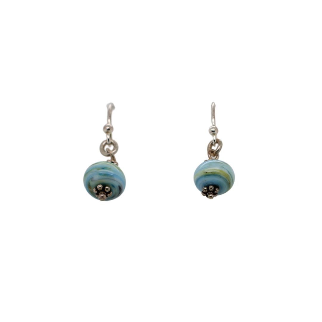 Petite Glass Drop Earrings