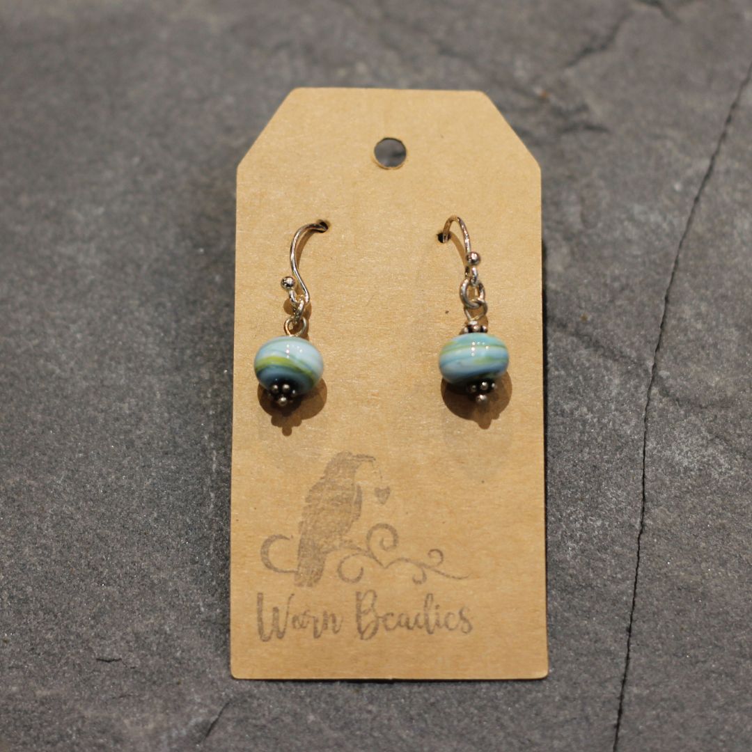 Petite Glass Drop Earrings