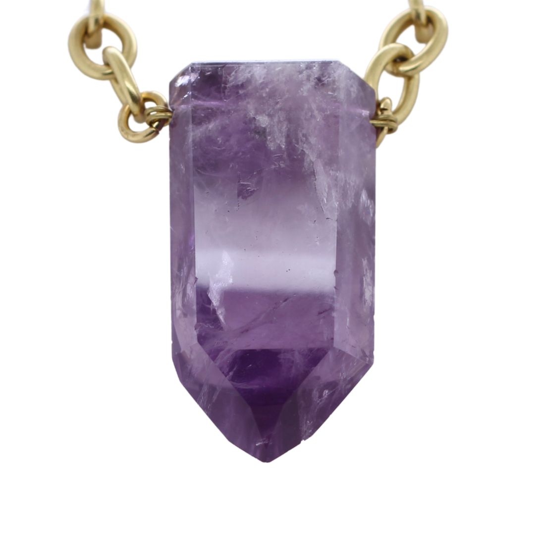 Amethyst Armour Necklace