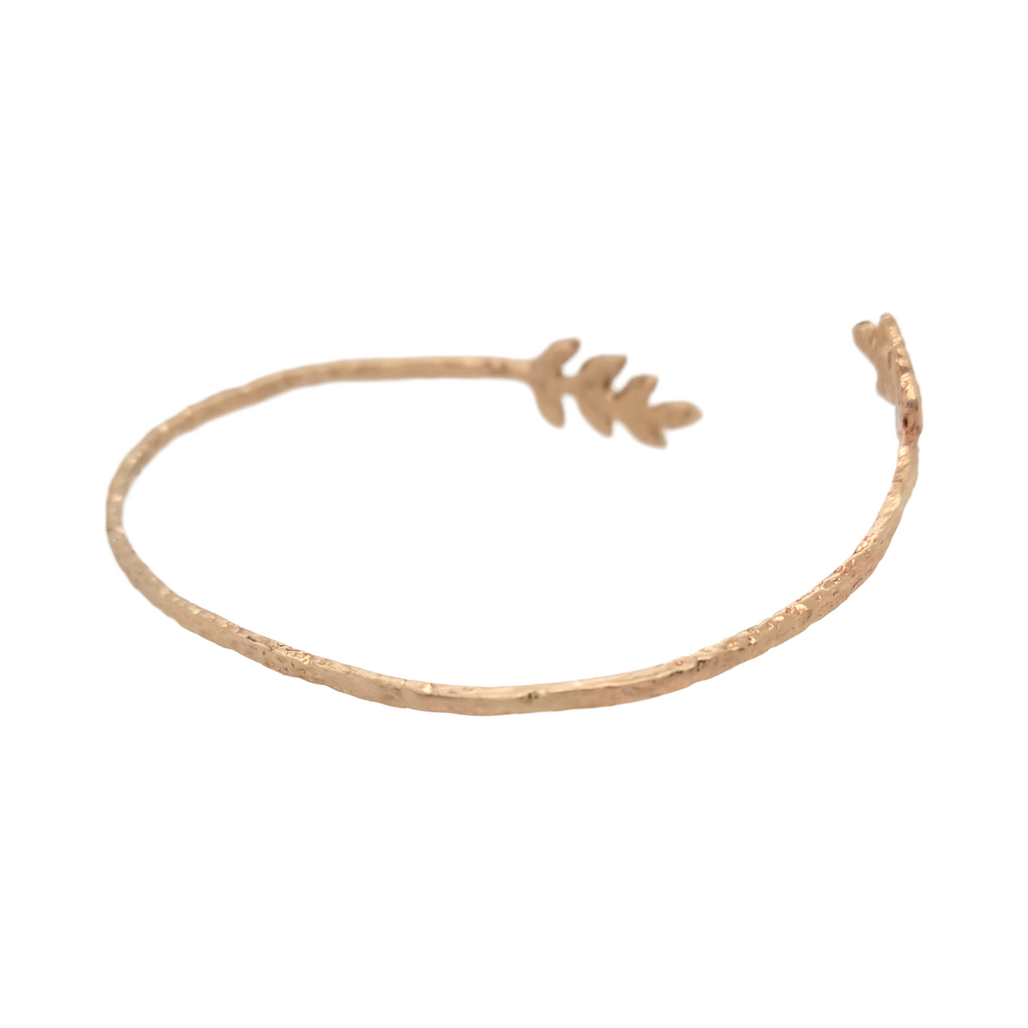 Open Leaf Bangle