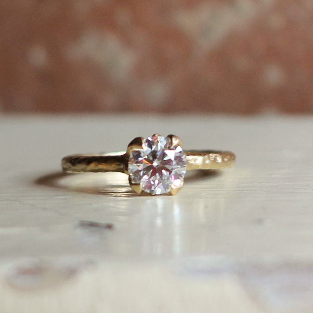 Round Brilliant Diamond Solitaire Engagement Ring