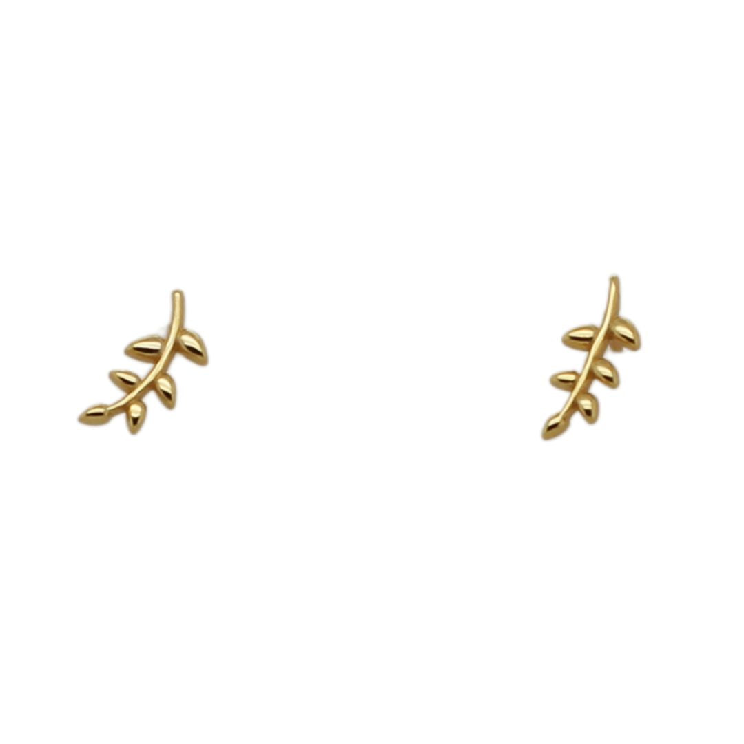 Leafy Laurel Studs