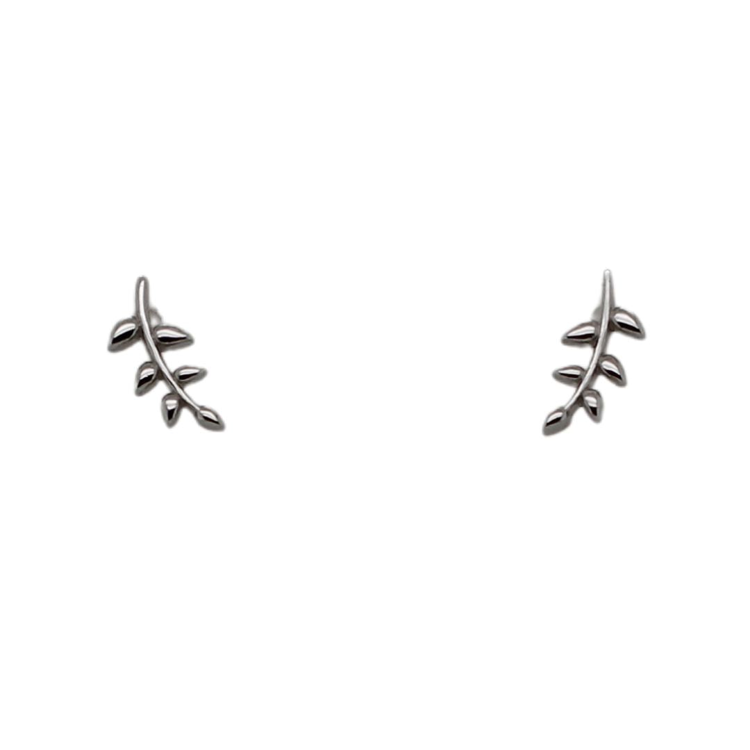 Leafy Laurel Studs