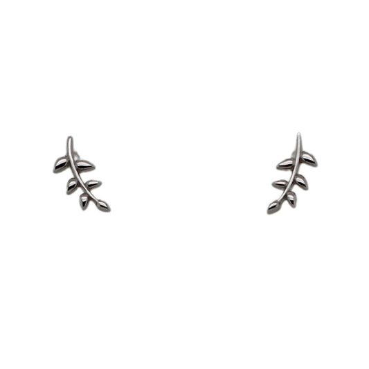 Leafy Laurel Studs