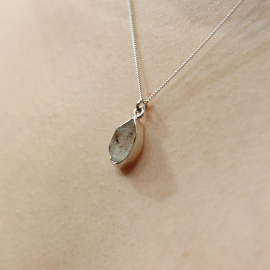 Black Rutilated Quartz Necklace