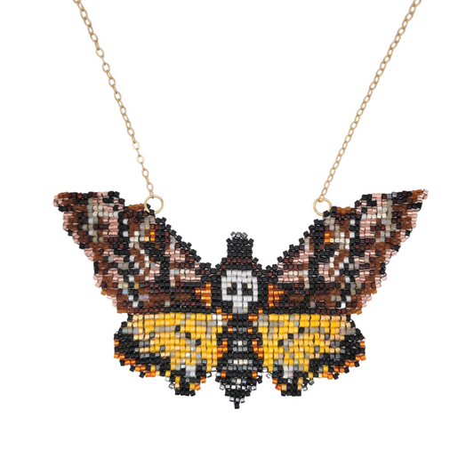 Death's Head Moth Necklace