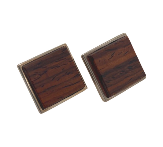 Cocobolo Stud Earrings