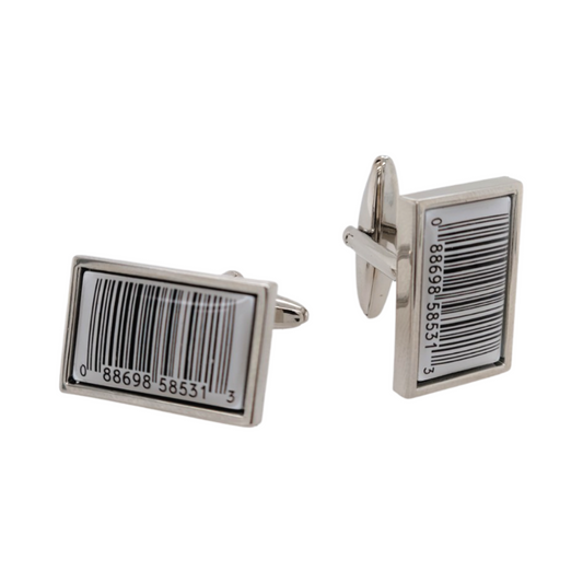 Barcode Cufflinks