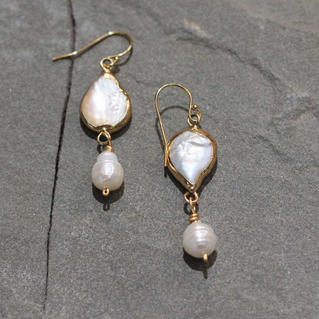 Freshwater Pearl Drop Earrings