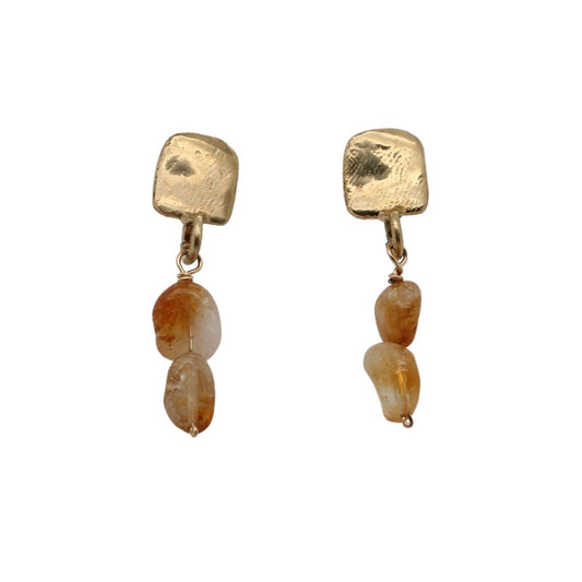 Citrine Drop Earrings