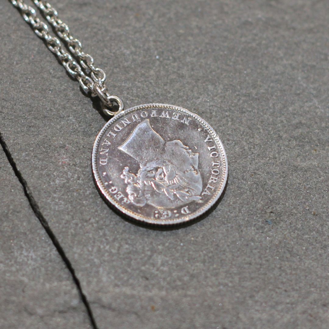 Vintage 20-cent Coin Necklace