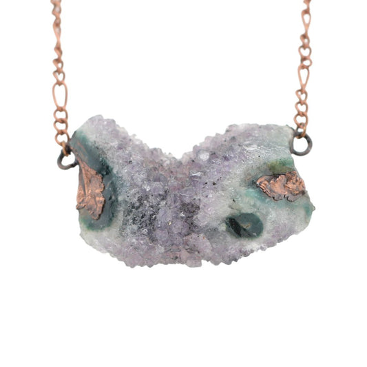 Amethyst Geode Necklace