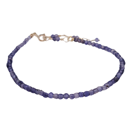 Iolite Gemstacker Bracelet