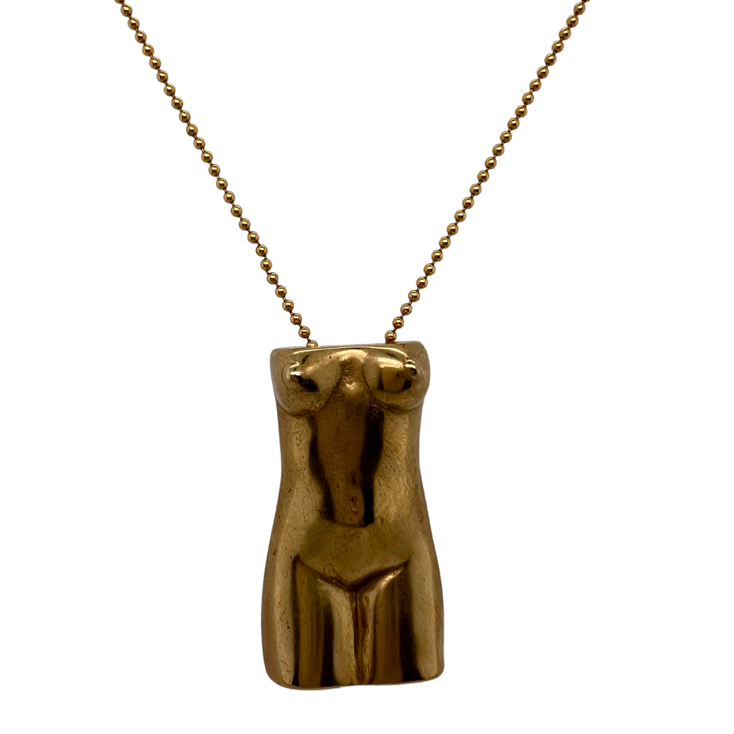 Bronze Torso Pendant