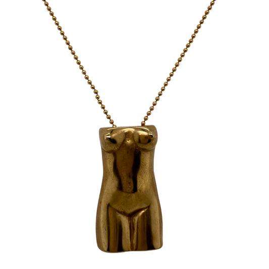 Bronze Torso Pendant