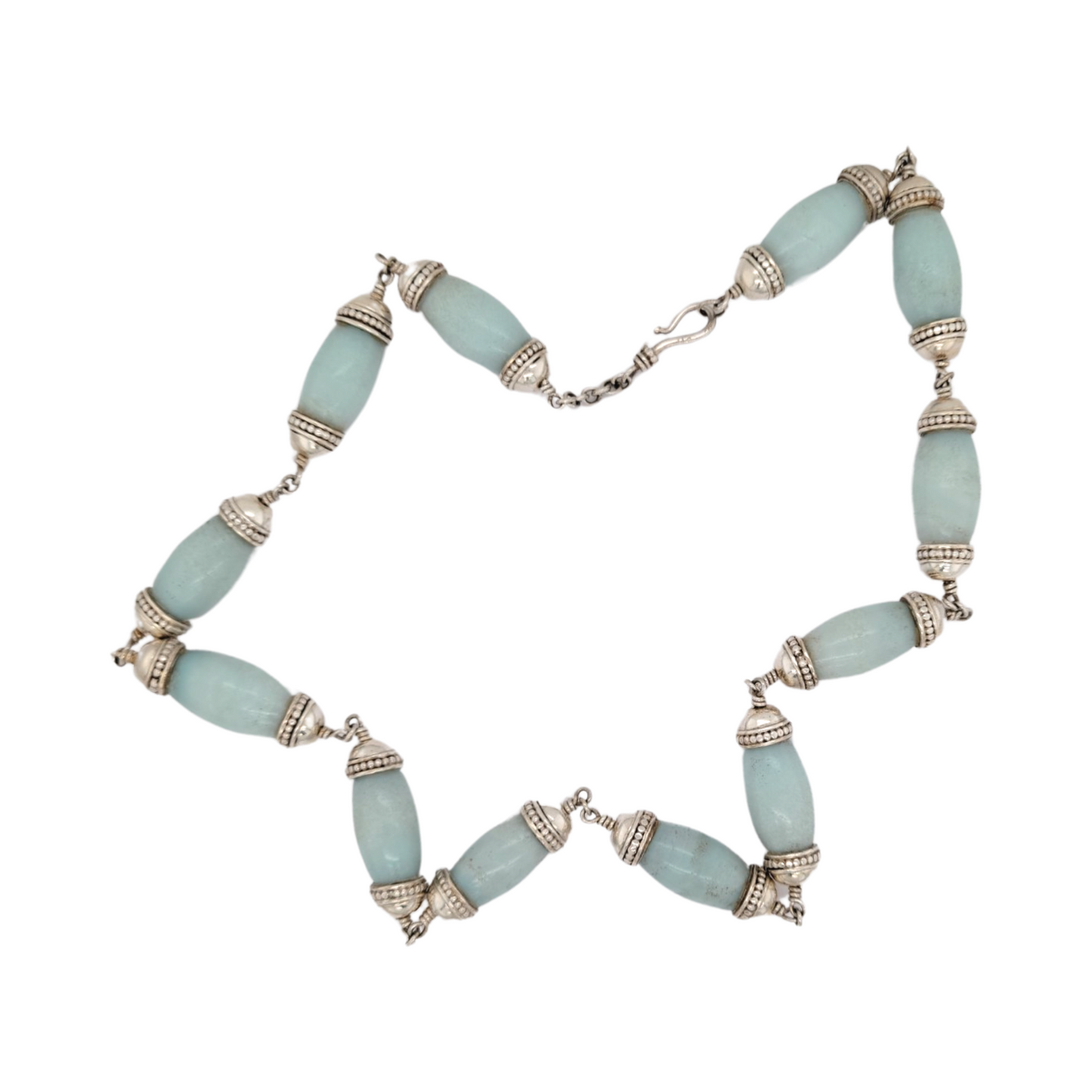 Amazonite Tube Necklace