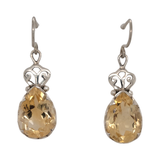 Citrine Drop Earrings