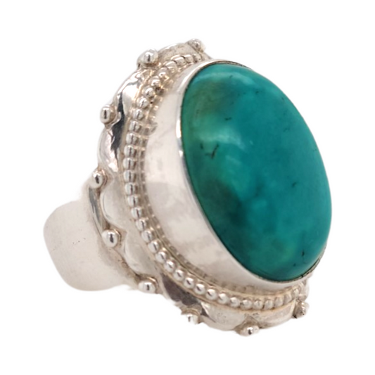 Oval Turquoise Ring