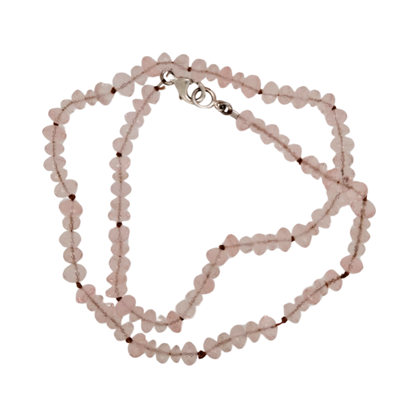 Rose Quartz Beaded Necklace