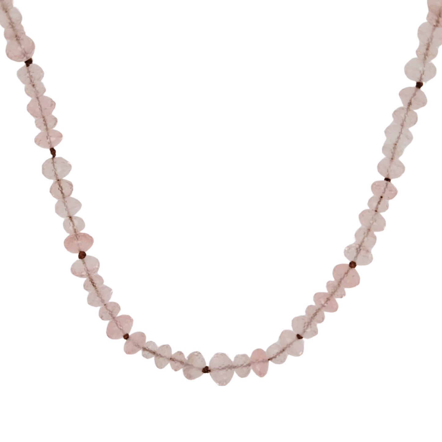 Rose Quartz Beaded Necklace