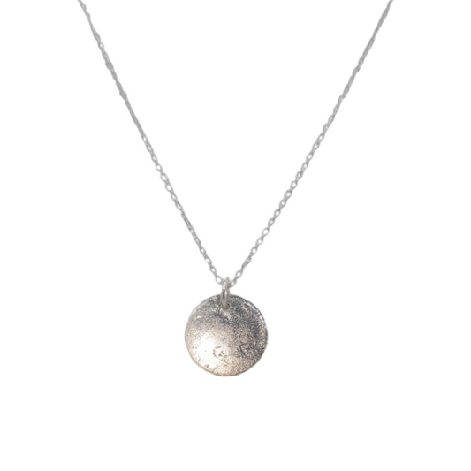 Silver Circle Necklace