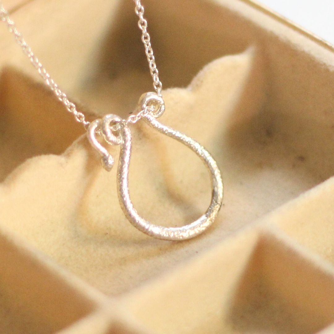 Silver Snake King Ring Keeper Necklace