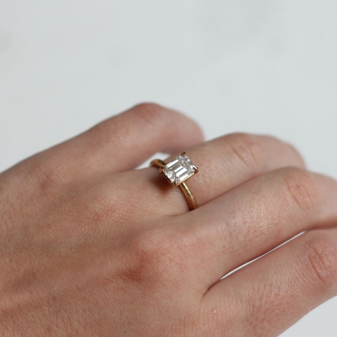 Darcy - Moissanite Engagement Ring