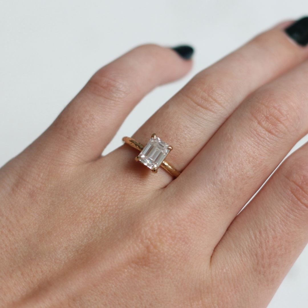 Darcy - Moissanite Engagement Ring