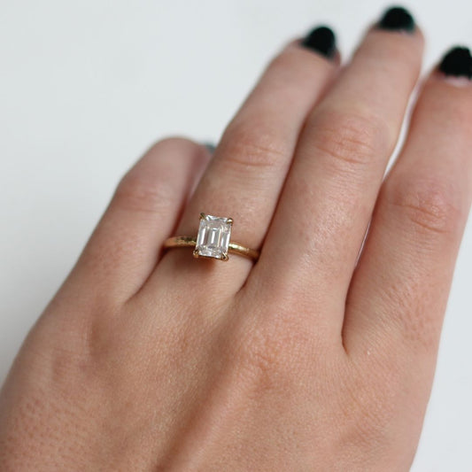 Darcy - Moissanite Engagement Ring