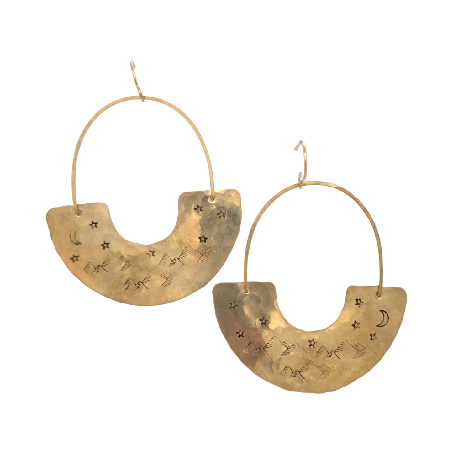 Lunar Phase Earrings