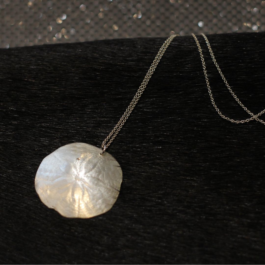 Sterling Silver Sand Dollar Necklace