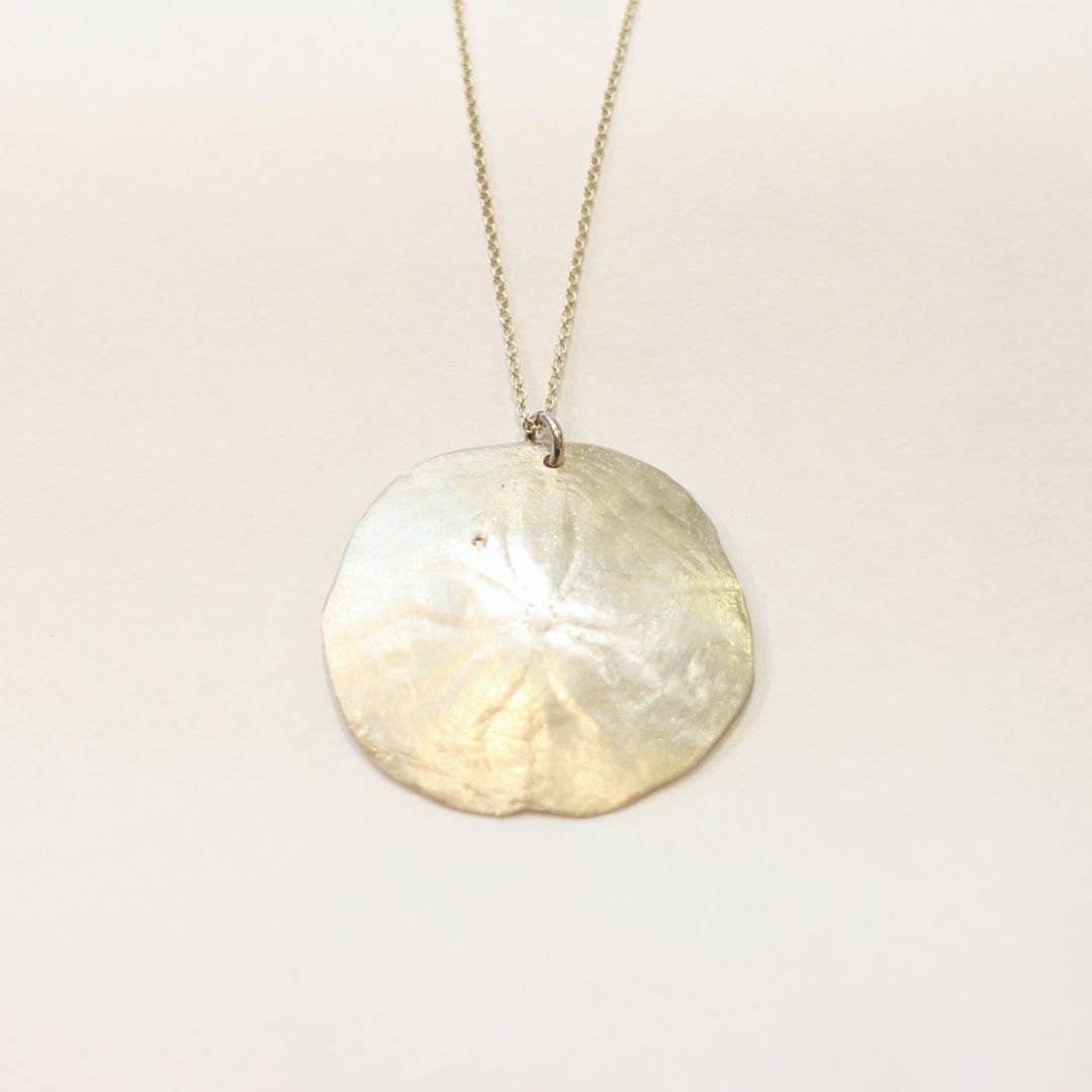 Sterling Silver Sand Dollar Necklace