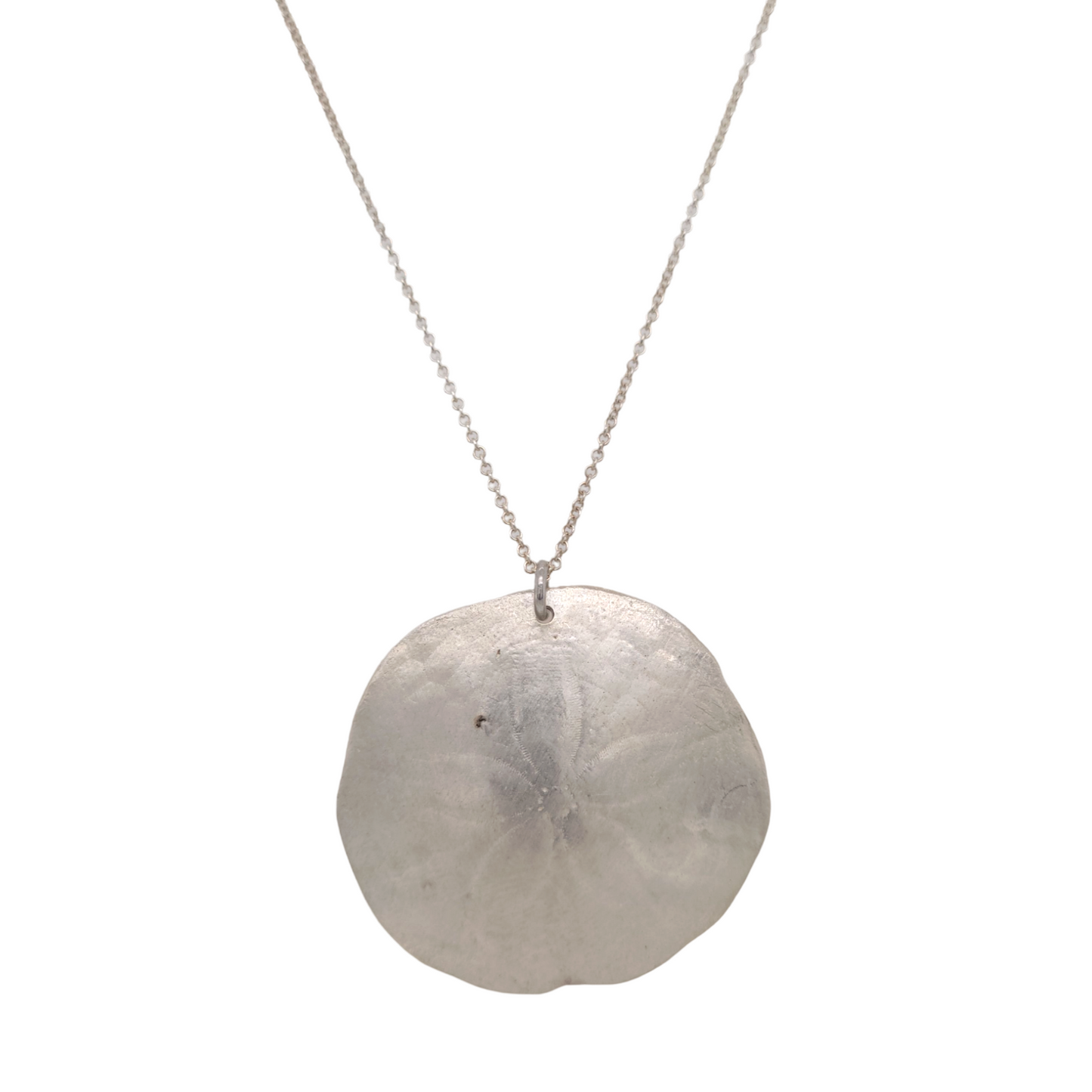 Sterling Silver Sand Dollar Necklace