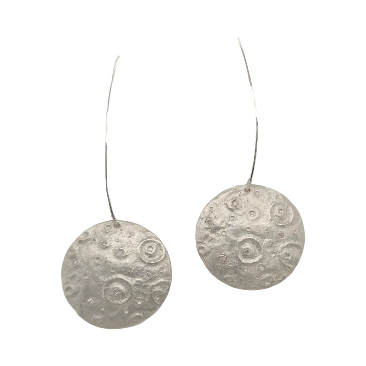 Large Moon Earrings