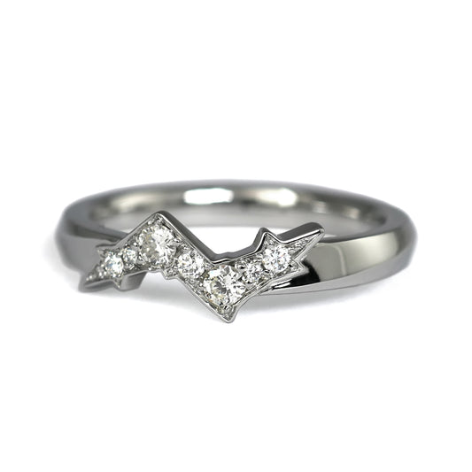 Frost Crystal Diamond Ring