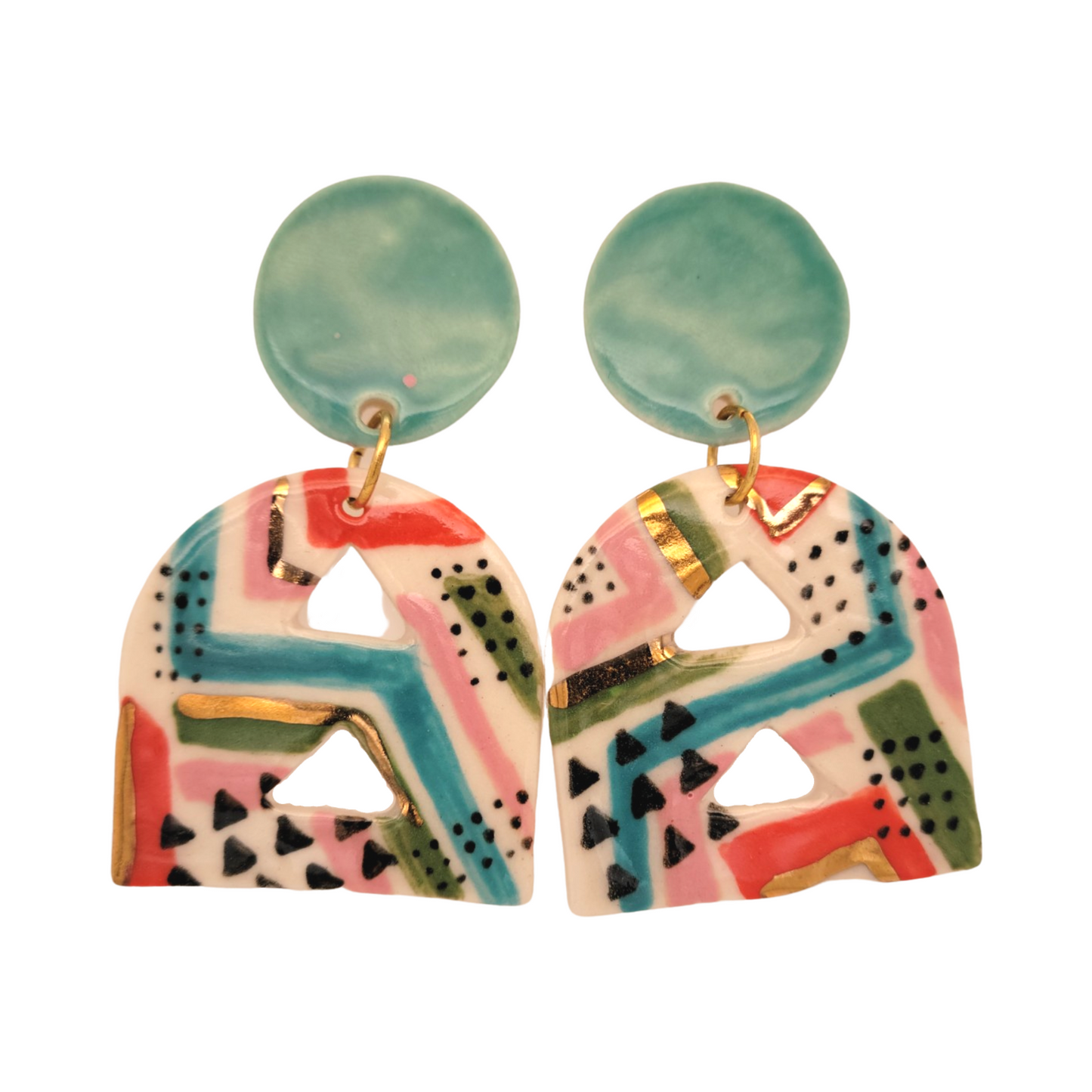 Retro Cut Out Earrings