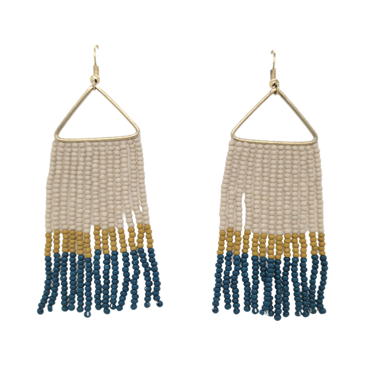 Beaded Tassel Earrings