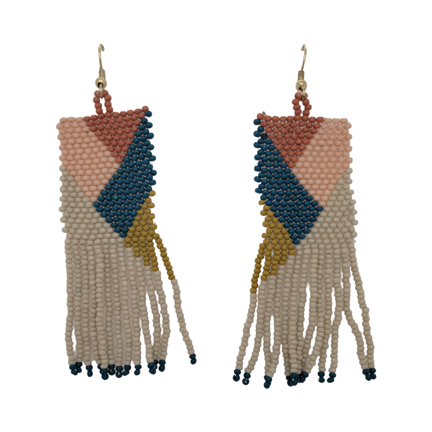 Beaded Tassel Earrings