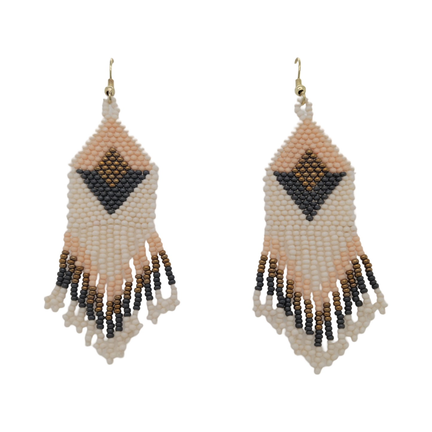 Beaded Tassel Earrings