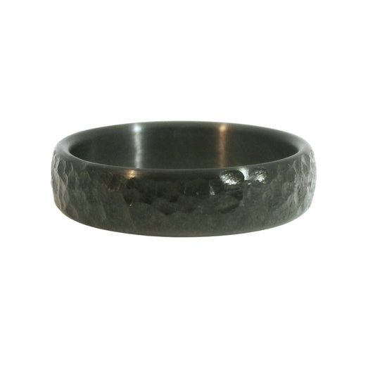 Hammered Zirconium Band