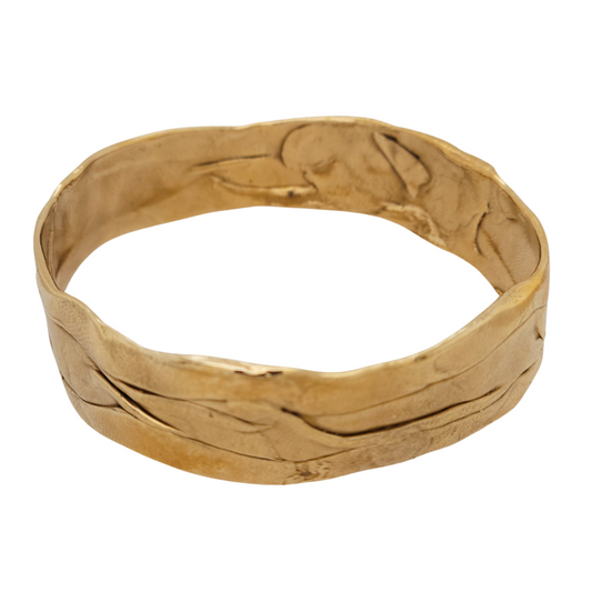 Wide Bronze Bangle