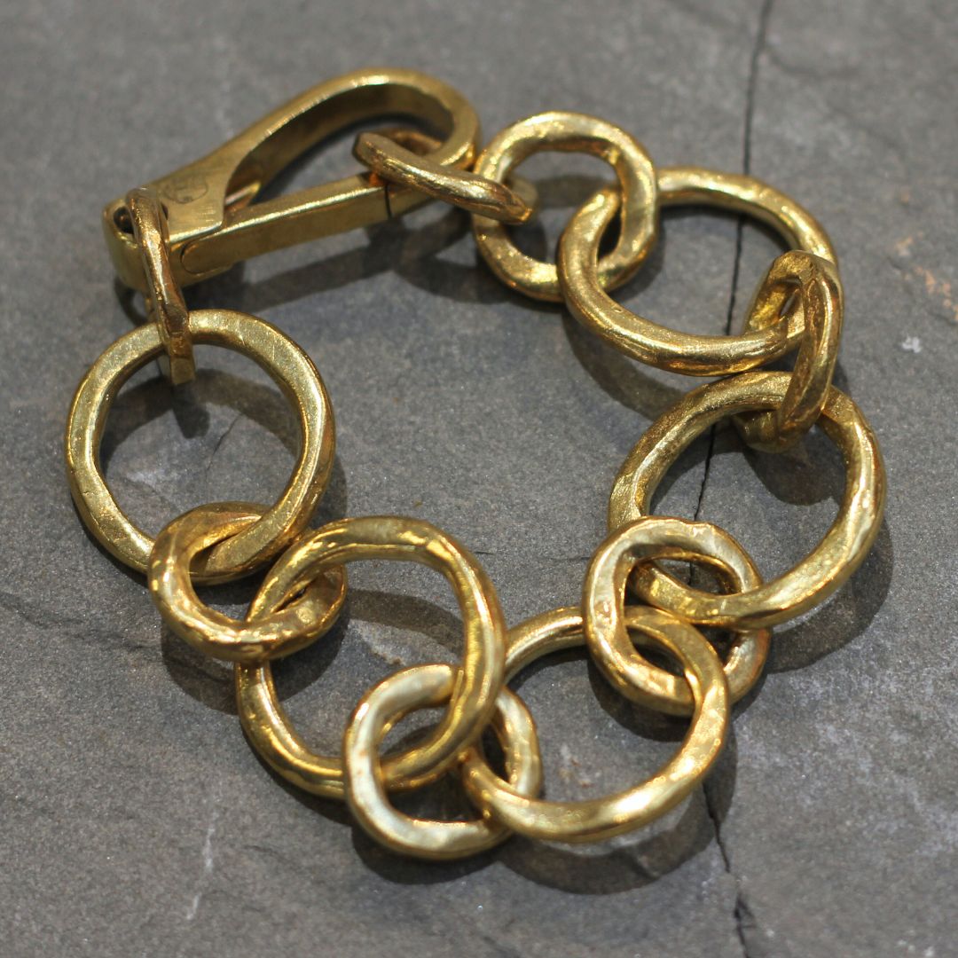 Chunk Brass Chain Bracelet