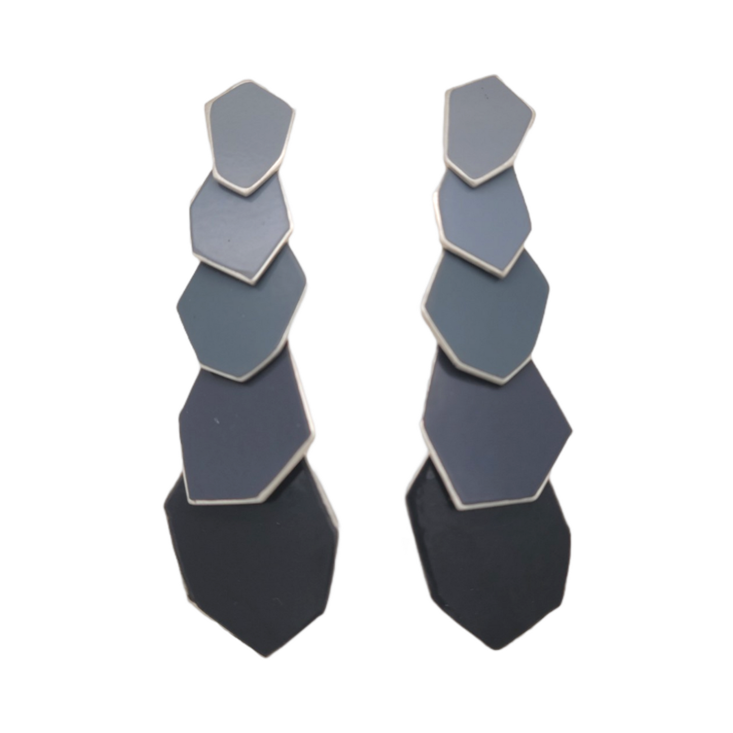 Grey Articulating Earrings