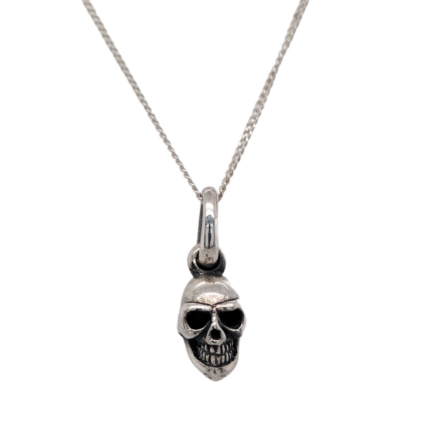 Silver Skull Pendant