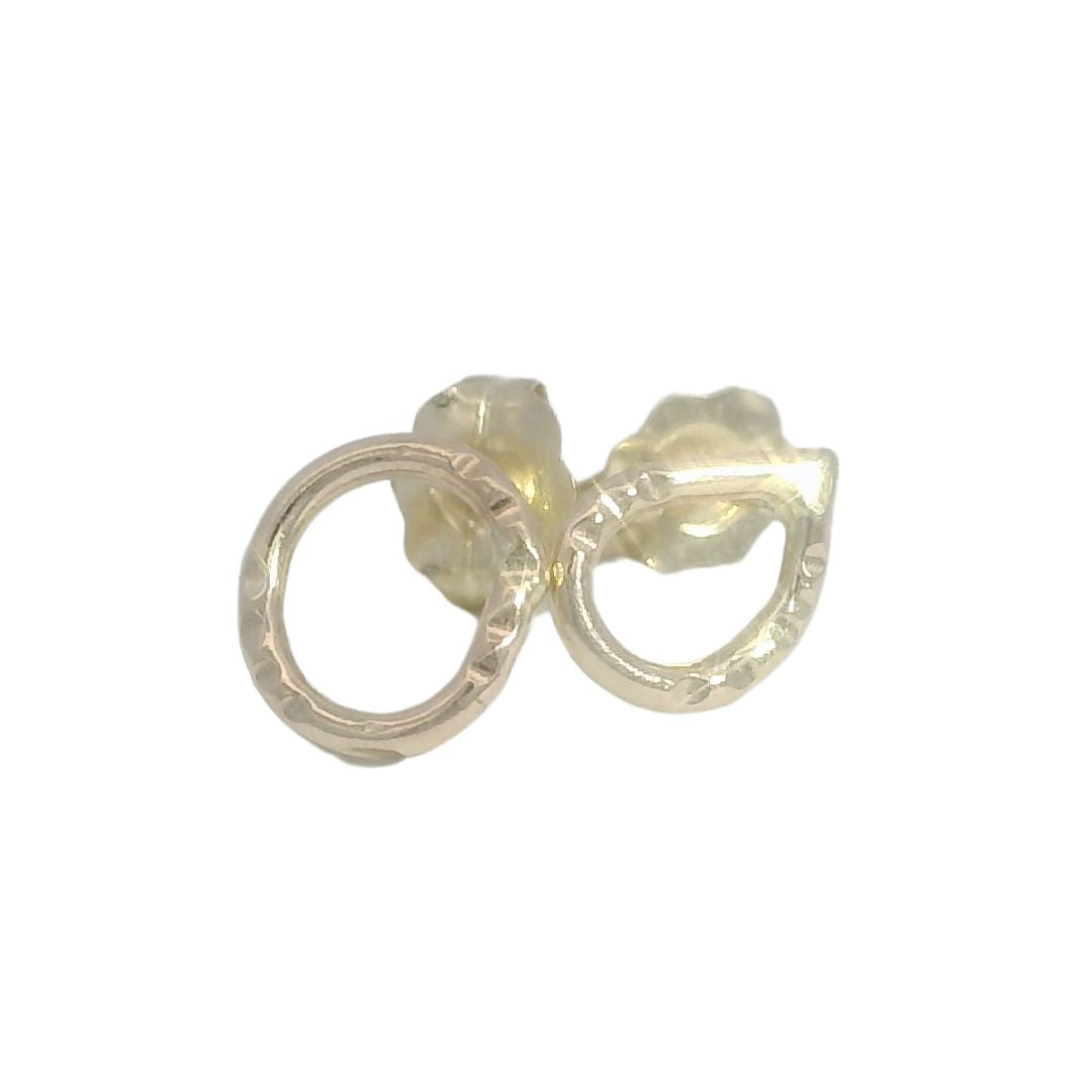 Abstract Loop Gold Studs