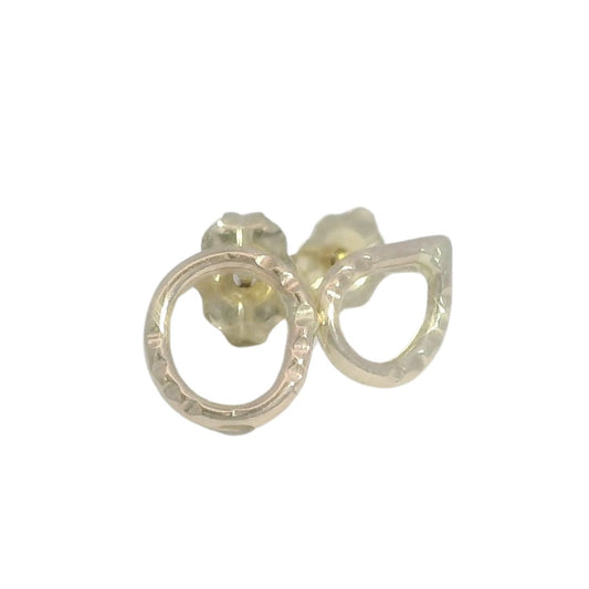 Abstract Loop Gold Studs