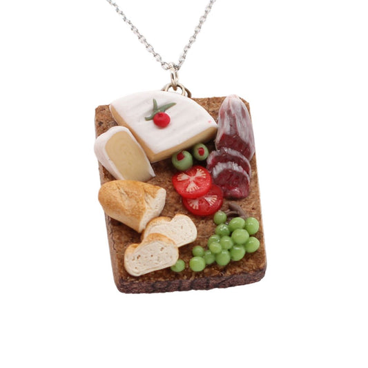 Handmade Charcuterie Board Necklace