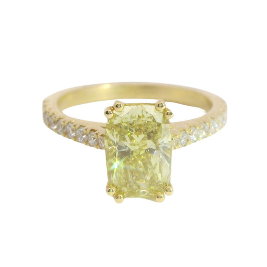 Sole - Yellow Diamond Engagement Ring