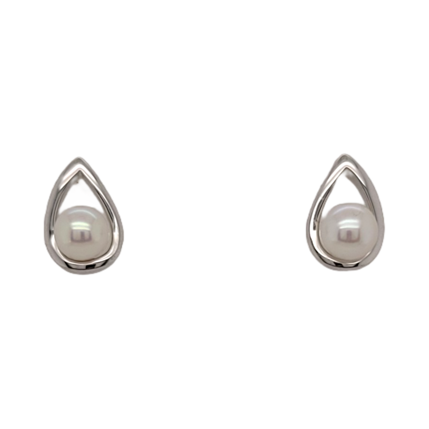 Pearl Teardrop Studs