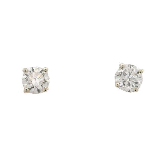 Classic Round Diamond Studs